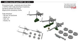 アブロ アンソン Mk.I 機関銃 (エアフィックス用) (プラモデル)