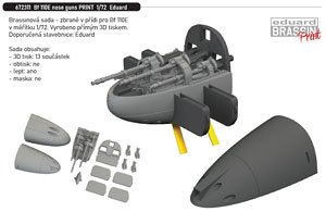 Bf110E Nose Guns (for Eduard) (Plastic model)