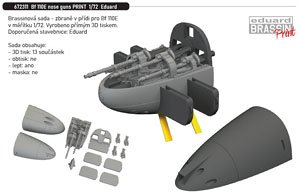 Bf110E 機首ガンベイ (エデュアルド用) (プラモデル)