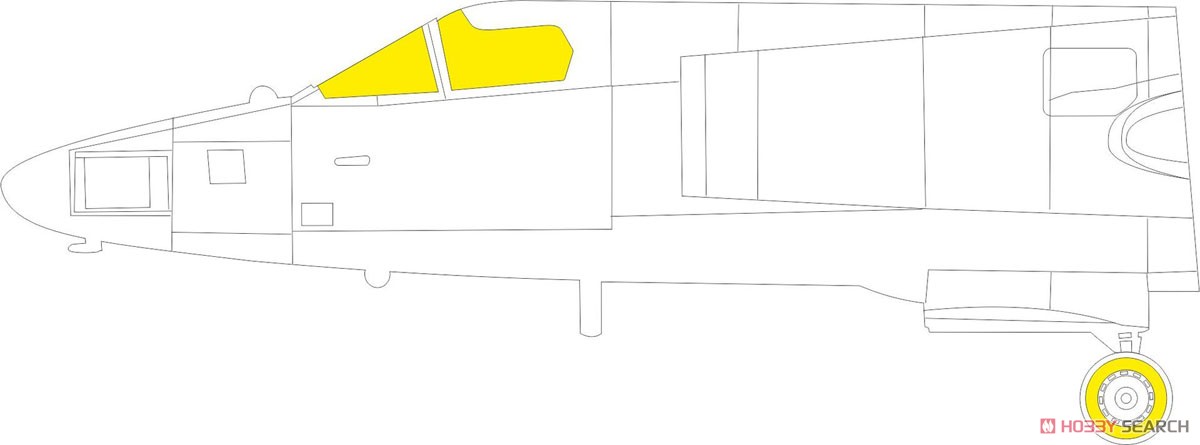 U-2C 塗装マスクシール (ホビーボス用) (プラモデル) その他の画像1