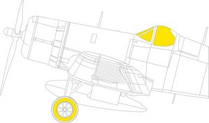 Masking Sheet for F4U-1D TFace (for Hobby Boss) (Plastic model)