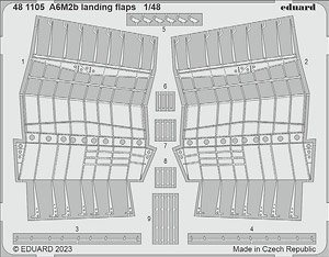 A6M2B Landing Flaps (for Academy) (Plastic model)