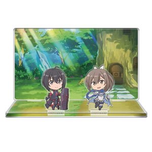 痛いのは嫌なので防御力に極振りしたいと思います。2 アクリルジオラマ [メイプル&サリー] (キャラクターグッズ)