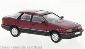 (HO) フォード スコーピオ メタリック 1985 ダークレッド (鉄道模型)