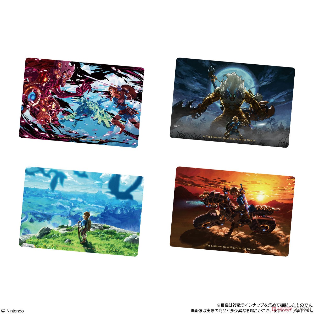 The Legend of Zelda: Breath of the Wild Card Candy (Set of 20) (Shokugan) Item picture6