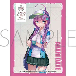 Chara Sleeve Collection Mat Series Heaven Burns Red Akari Date (No.MT1503) (Card Sleeve)