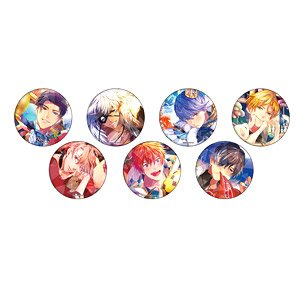 Hologram Can Badge (65mm) [Obey Me!] 05 Box (Official Illustration) (Set of 7) (Anime Toy)