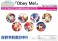 ホログラム缶バッジ(65mm) 「Obey Me!」 05 ボックス (公式イラスト) (7個セット) (キャラクターグッズ) その他の画像1 サムネイル