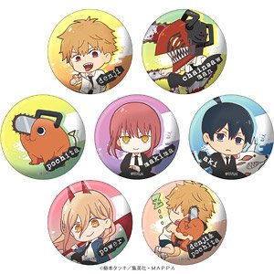 Chainsaw Man Tojicolle Can Badge (Set of 7) (Anime Toy)