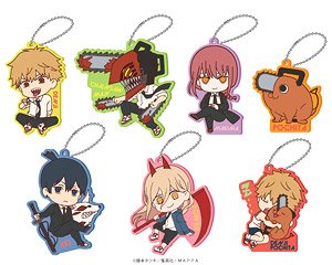 Chainsaw Man Tojicolle Rubber Mascot (Set of 7) (Anime Toy)