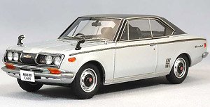 トヨペット コロナ マーク II 1900 ハードトップ GSS 1971年型 シルバープラチナメタリック (ミニカー)