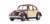 (HO) VW ビートル 1200 フォールディングルーフ チョコレートブラウン/アイボリー [VW Kafer 1200] (鉄道模型) 商品画像1