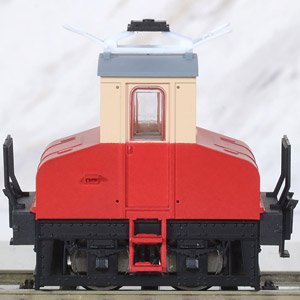 1/80(HO) Choshi Electric Railway Electric Locomotive DEKI3 (90th Anniversary Trolley Pole Type, Red Two-tone Body, w/Motor) (Pre-colored Completed) (Model Train)