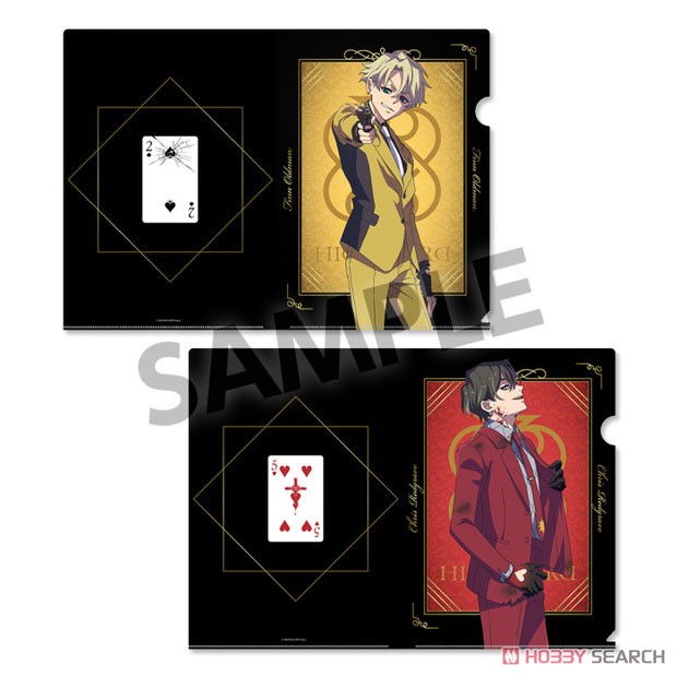 HIGH CARD クリアファイルセット A (キャラクターグッズ) 商品画像1