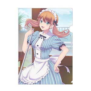 The Cafe Terrace and Its Goddesses A4 Clear File Riho Tsukishima (Anime Toy)