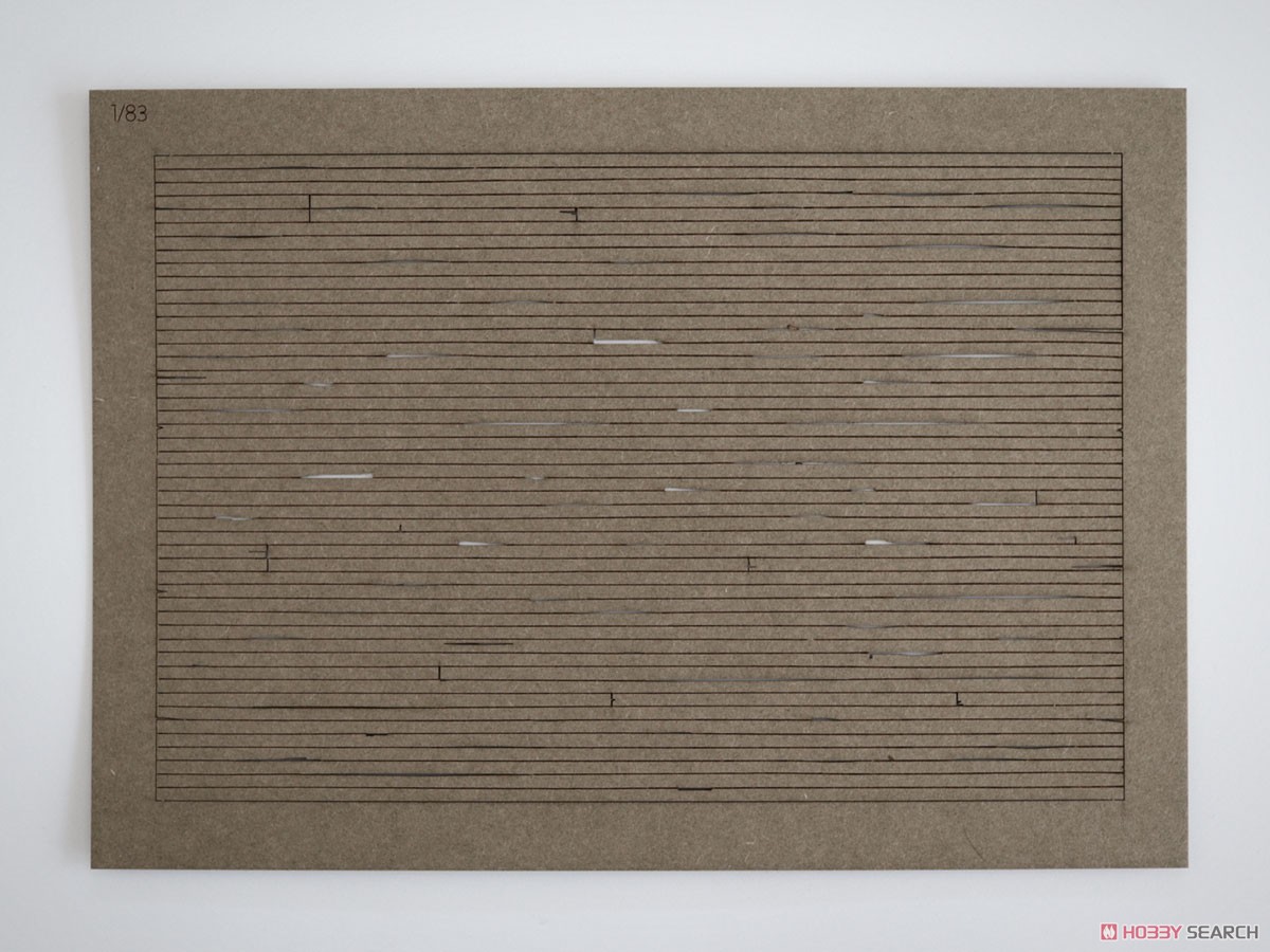 1/83(HO) Damaged Wood Panel Sheet [1:83, Colored Paper] (Model Train) Item picture1