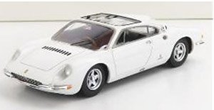 フェラーリ 365P Berlinetta Speciale 3シート 1966 ホワイト (ミニカー)