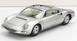 フェラーリ 365P Berlinetta Speciale 3シート 1966 シルバー (ミニカー)
