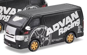 Toyota Hiace ADVAN Racing Livery (ミニカー)