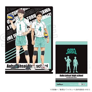 ハイキュー!! TO THE TOP クリアファイル ユニフォーム 及川＆岩泉 (キャラクターグッズ)