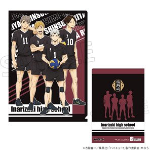ハイキュー!! TO THE TOP クリアファイル ユニフォーム 宮侑＆宮治＆北＆角名 (キャラクターグッズ)