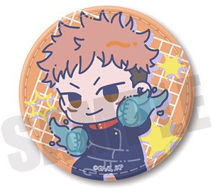 「呪術廻戦」 れとぽぷ 第1弾 レザーバッジ A 虎杖悠仁 (キャラクターグッズ)
