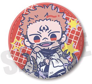 「呪術廻戦」 れとぽぷ 第1弾 レザーバッジ J 宿儺 (キャラクターグッズ)