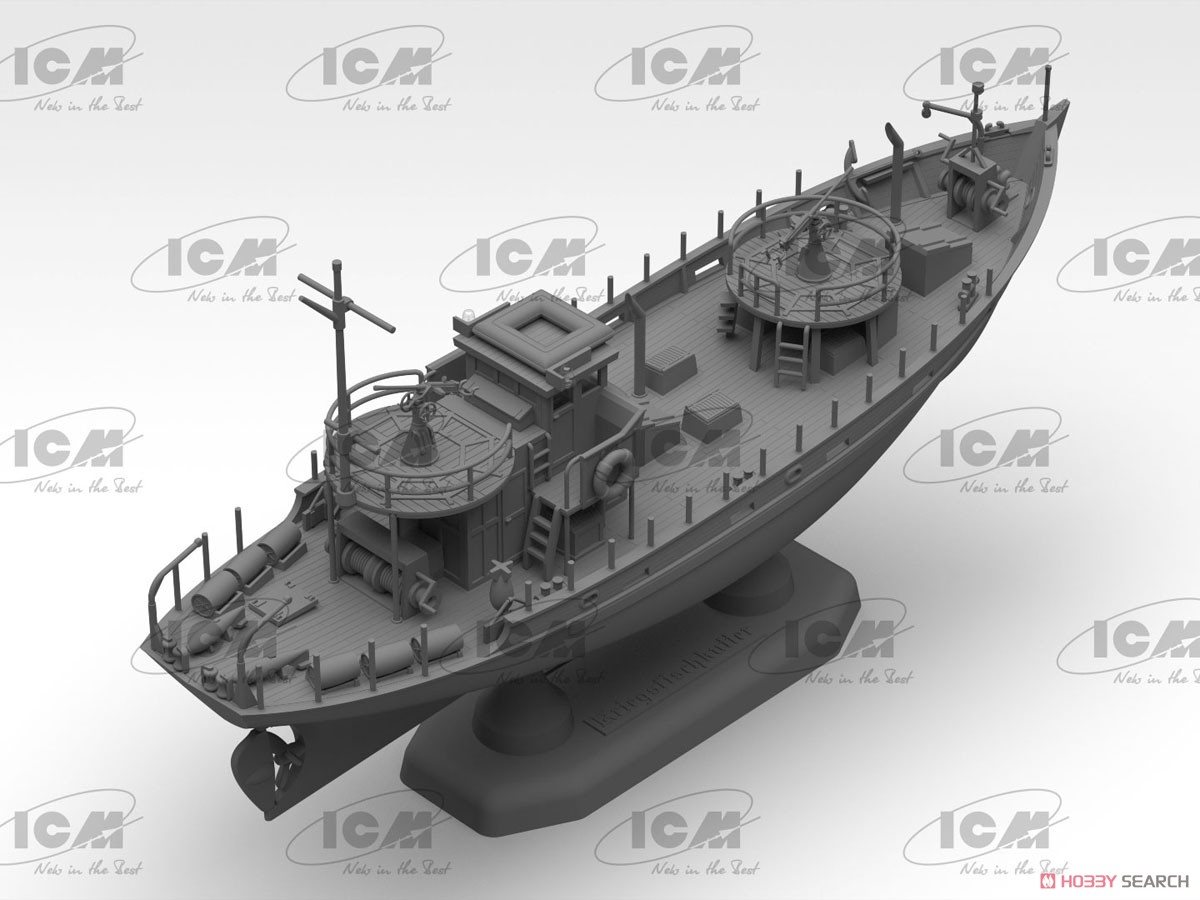 KFK Kriegsfischkutter, WWII German Multi-Purpose Boat (Plastic model) Other picture4