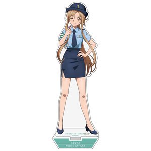 Sword Art Online [Especially Illustrated] Asuna Work Experience Acrylic Stand (Large) Police Ver. (Anime Toy)