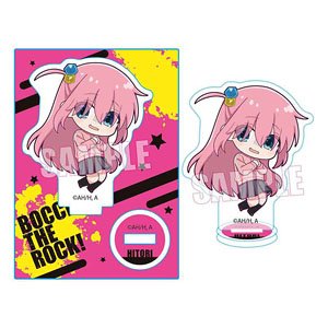 Pukasshu Mini Stand Bocchi the Rock! Hitori Gotoh (School Uniform) (Anime Toy)
