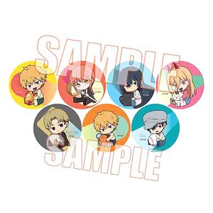 Trading Can Badge Part2 Chainsaw Man Gyugyutto (Set of 7) (Anime Toy)