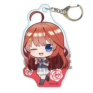 てくトコアクリルキーホルダー 映画 五等分の花嫁 中野五月 黒薔薇女子高等学校ver. (キャラクターグッズ)