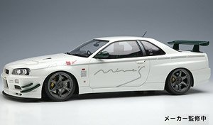 Mine`s Skyline GT-R (BNR34) V･spec N1 2021 (RAYS Wheel) (ミニカー)