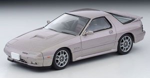 TLV-N192h Mazda Savanna RX-7 GT-X (Winning Silver M) 1989 (Diecast Car)