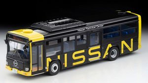 TLV-N245e いすゞ エルガ 日産送迎バス (イカズチイエロー/黒) (ミニカー)
