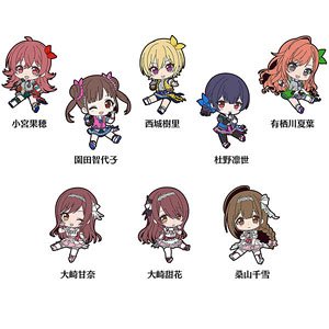 The Idolm@ster Shiny Colors Petanko Trading Rubber Strap Vol.2 (Set of 8) (Anime Toy)