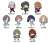 The Idolm@ster Shiny Colors Petanko Trading Rubber Strap Vol.3 (Set of 9) (Anime Toy) Item picture1
