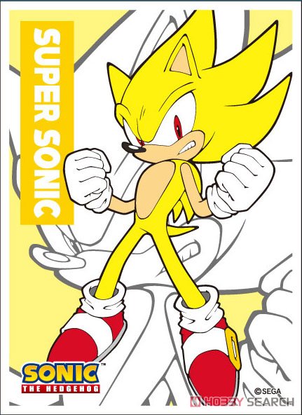 Character Sleeve Sonic the Hedgehog Super Sonic (EN-1191) (Card Sleeve) 商品画像1
