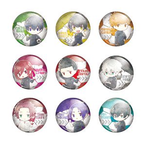 Blue Lock Kasakko Metal Can Badge (Set of 9) (Anime Toy)