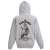 [Laid-Back Camp] Rin Shima & Scooter Zip Parka Mix Gray XL (Anime Toy) Item picture1