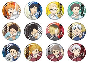Haikyu!! Traning Menu Trading Can Badge (Set of 12) (Anime Toy)