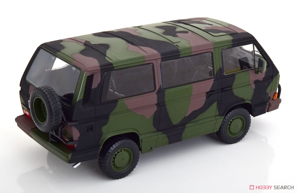 フォルクスワーゲン バス T3 Syncro 1987 Army camouflage 陸軍迷彩 (ミニカー) 商品画像2
