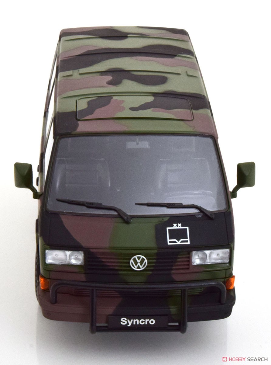 フォルクスワーゲン バス T3 Syncro 1987 Army camouflage 陸軍迷彩 (ミニカー) 商品画像4