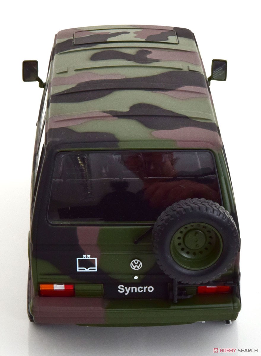 フォルクスワーゲン バス T3 Syncro 1987 Army camouflage 陸軍迷彩 (ミニカー) 商品画像5