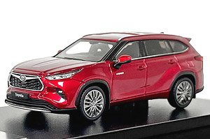 Toyota Highlander レッド (ミニカー)