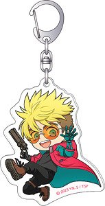 Trigun Stampede Acrylic Key Ring Vash Chibi Chara (Anime Toy)