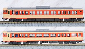 JR キハ66・67形ディーゼルカー (復活国鉄色) セット (2両セット) (鉄道模型)