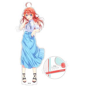 The Quintessential Quintuplets [Especially Illustrated] Acrylic Figure L (Casual Wear) Itsuki Nakano (Anime Toy)
