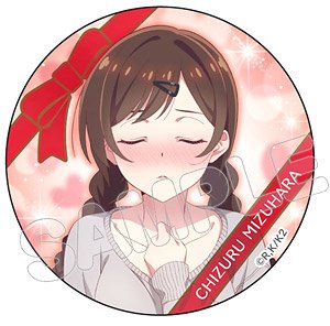 彼女、お借りします 描き下ろし缶バッジ 水原千鶴A (キャラクターグッズ)