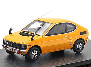 SUZUKI FRONTE Coupe GX (1971) バルセロナオレンジ (ミニカー)